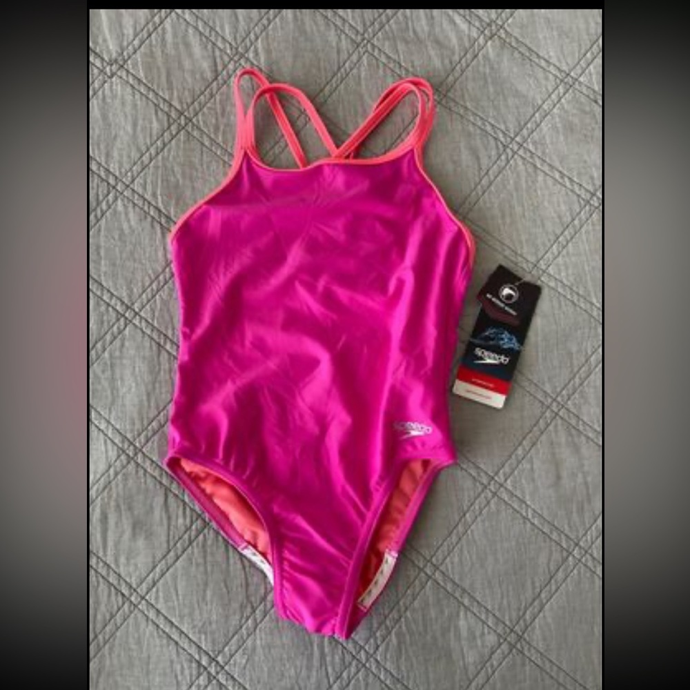 NEW!! Speedo Girls' Swimwear Size 7